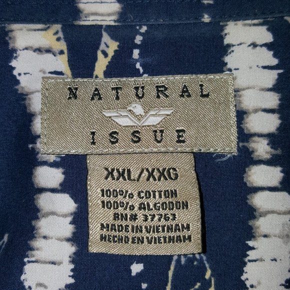 Men's Natural Issue casual shirt 2XL - Picture 3 of 5